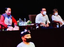 Presiden Jokowi Saksikan BWF World Tour Finals 2021