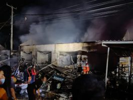 10 Ruko Ludes Terbakar Kerugian Ditaksir Milyaran Rupiah